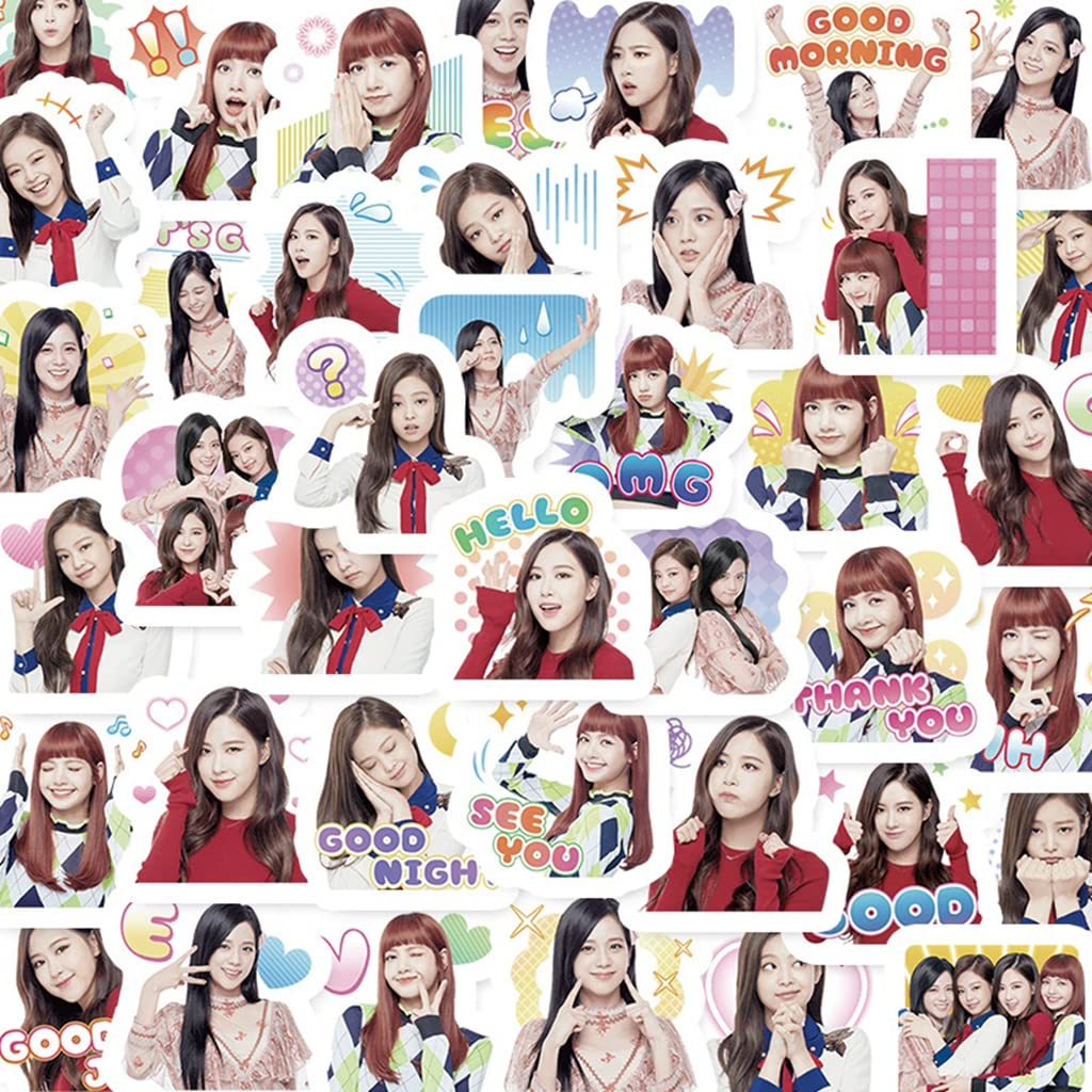 Climberty 80 South Korean blackpink stickers Park Caiying Kim Zhini Hand Account Materials LISA Hand Account Climberty 80 South Korean blackpink stickers Park Caiying Kim Zhini Hand Account Materials LISA Hand Account